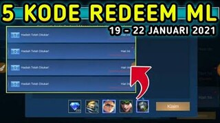 KODE REDEEM ML TERBARU HARI INI 19 22 JANUARI 2021 MOBILE LEGEND MOBILE LEGENDS DIAMOND SKIN FRAGMEN