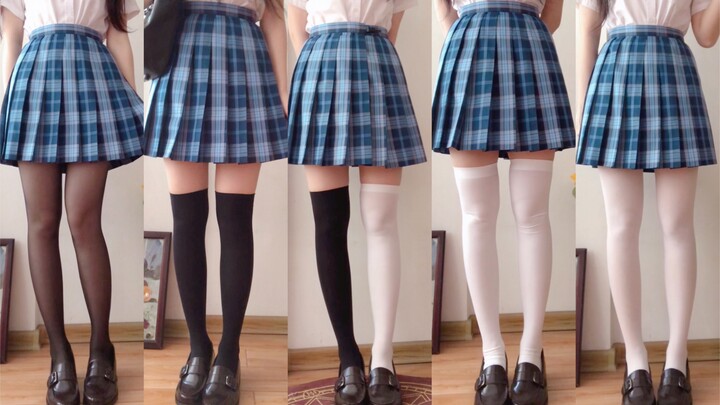 【Fashion】JK Uniform with socks Lookbook