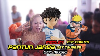 Janda Pirang Medley OST Captain Tsubasa & Naruto Versi Dugem Sunda   GDC Live Buah dua