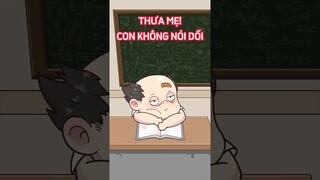 Thưa mẹ, con không nói dối #short #trithucplus #trithuc