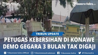 Petugas Kebersihan di Konawe Sultra Demo Gegara Belum Digaji, DLH Sebut Akhir Bulan Ini Dibayarkan