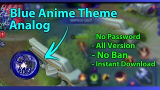 [Not Working] Blue Anime Analog/Joystick [Mobile Legends] 2019 All Version.