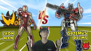 Songfish triệu hồi IRON MAN đối đầu OPTIMUS PRIME trong Mini World