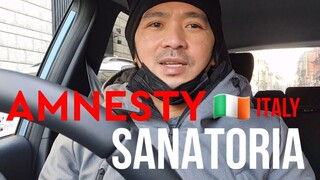 AMNESTY O SANATORIA SA MGA UNDOCUMENTED SA ITALY,PAANO MAG PROCESS