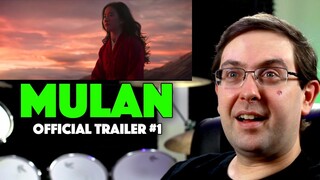 REACTION! Mulan Trailer #1 - Disney Live Action Remake 2020