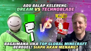 Technoblade vs Dream: Top Global Gamer Minecraft Berduel! Siapa Lebih Jago? | MRI PanSos Kap #short