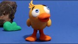 Funny duck Stop motion cartoon for children - BabyClay