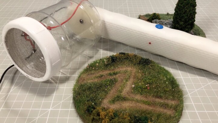 Miniature Scene: Self-Made Electrostatic Grass Planter