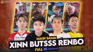 Main Sama Veteran MPL Xinn, Butss, Renbo Full Discord! - Mobile Legends