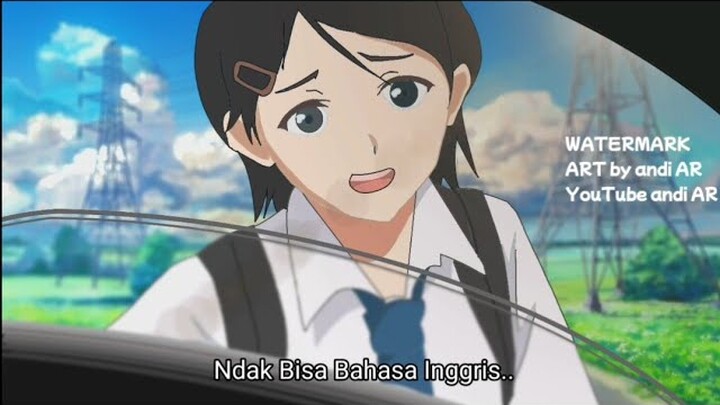 Gak bisa bahasa inggris versi anime.