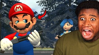 MARIO REACTS TO CURSED MOBILE GAME ADS!