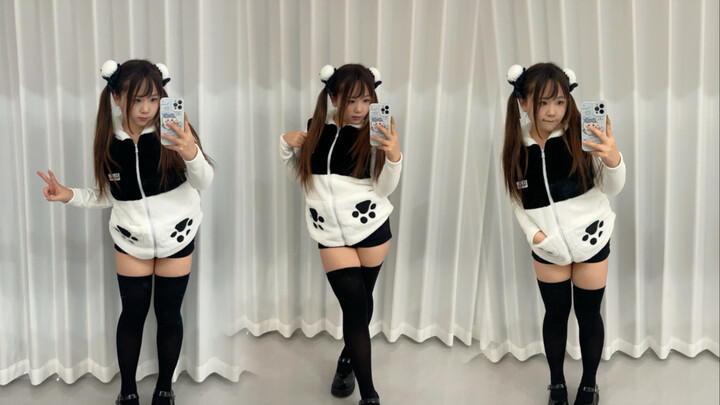Panda girl dances! twice-strategy