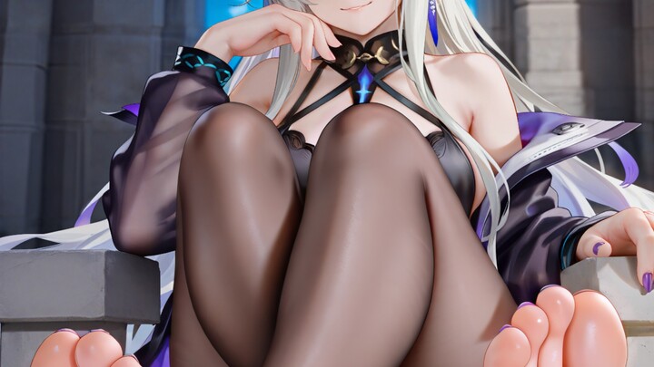 โคลสอัพเท้าหยกของซื่อมาง～