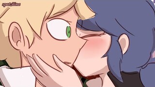 Adrien and Marinette can't stop blushing [Miraculous Ladybug Comics]