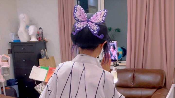 Tự làm phụ kiện tóc que xoắn hình Usagi Tsuyuri! Cũng có thể thay bằng vải không dệt nhé!