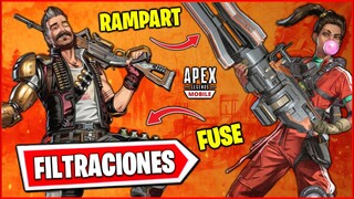 Apex Legends Mobile: FUSE O RAMPART TEMPORADA 5.0 NUEVAS LEYENDAS | filtraciones ✅✅