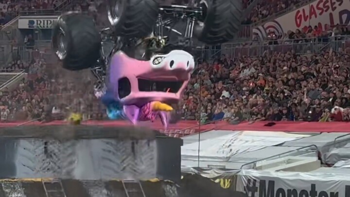 “Thrilling Monster Truck Racing Show”