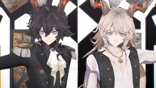 命运的交错【明日方舟MMD】黑键和白垩的Erase or Zero（模型配布）