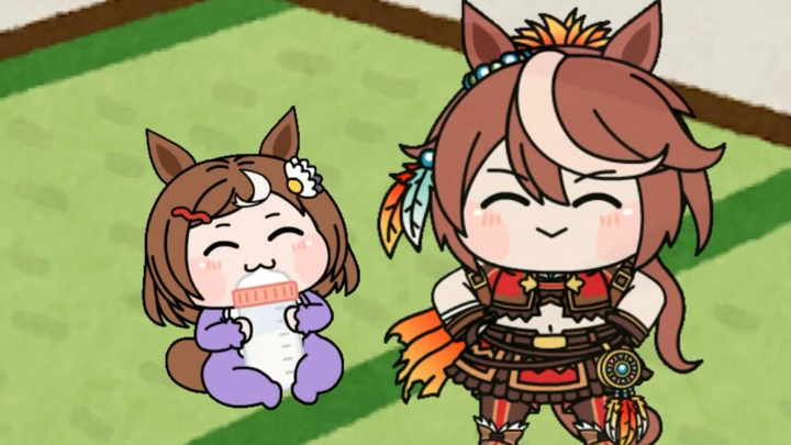 [ Uma Musume: Pretty Derby たぬき] Transformed into Debao who saves everyone