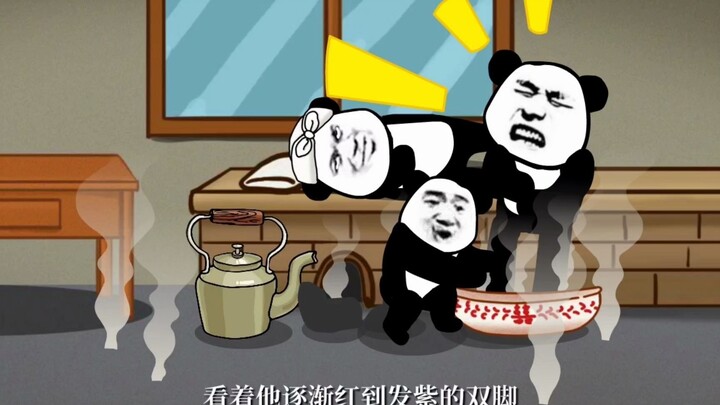 Sand sculpture animation: Washing my dad’s feet with boiling water finally cured his foot odor