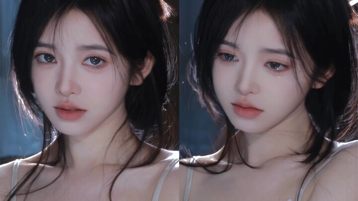 ดอกคามิเลียสีขาวนอกหน้าต่างแอบมองความรักอันเร่าร้อนของสาวน้อย