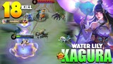 Water Lily Kagura Ranked Gameplay | MLBB 2021 Starlight | Top Global Kagura By ണ¡cкεყシ ~ MLBB