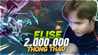 GẦY TRYHARD CỰC CĂNG KHI GẶP ÔNG THẦN 1 CHAMP ELISE 2TR THÔNG THẠO RANK HÀN VÀ CÁI KẾT