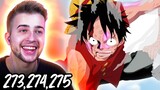 LUFFY SECOND GEAR VS BLUENO!! One Piece Episode 273, 274 & 275 REACTION + REVIEW!