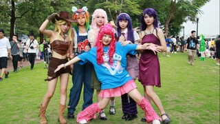 【Equestria Girls】คอสเพลย์ My Little Pony ☆เพลงร้านอาหาร MLP Equestria Girls☆ การมีเพื่อนคือสิ่งที่ดี