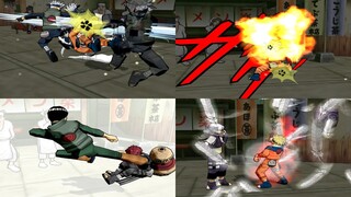 All Support Attacks - Naruto Ultimate Ninja (60FPS)