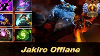 Jakiro Offlane Carry Build เกมอันดับอมตะ ไฮไลท์ Meta ใหม่ Dota 2