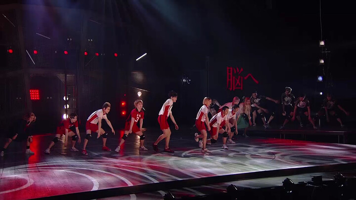 การแสดงบนเวทีวอลเลย์บอลจูเนียร์ 【Tokyo's Formation ed】Tokyo's Formation Line Dance แอมเวย์