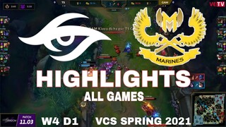 Highlight TS vs GAM (All Game) VCS Mùa Xuân 2021 | VCS Spring 2021 | Team Secret vs GAM Esports