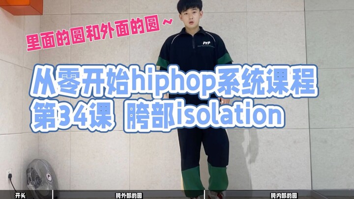 34课 胯部 isolation&roll基础