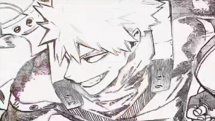 Final battle of Katsuki Bakugo vs All for One