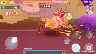 Honkai impact. Thử thách vác full đồ 4 sao đánh boss higokumaru Cấp Cao và cái kết khóc ra máu