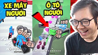 Sơn Đù Chế Tạo Xe Máy Ô Tô Từ... Con Người Trong Human Vehicle