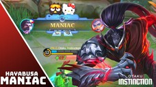 Hayabusa Shadow of Obscurity Maniac | Mobile Legends