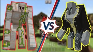 Mutan Iron Golem Vs Bouldering Zombi Mob Battle Mod - Mods - Minecraft