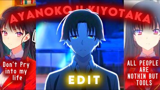 Ayanokoji Kiyotaka - Yeat - Fifty [Edit/AMV]