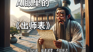 What sparks will emerge when the classic Chinese text "The Memorial to the Emperor on Departure" mee