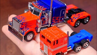 Hãy lấy Optimus Prime đầu phẳng! Hai thế hệ xe Optimus Prime cạnh tranh nhau [Không phải đồ chơi]
