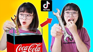 THỬ THÁCH LÀM THEO NHỮNG VIDEO TRIỆU VIEW TRÊN TIKTOK PHẦN 7 - Biến Đồ Cũ Thành Mới Từ CoCa CoLa ?