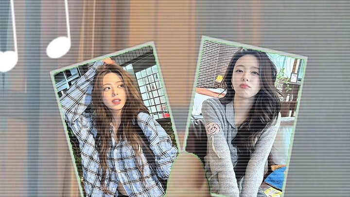 Template Lyrics 2 Picture Ice Cream - Yuna Itzy