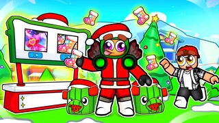 I gave *500 EXCLUSIVE STOCKINGS & EGGS* as SANTA! (Pet Simulator X)