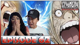 EDWARD ELRIC VS FATHER "A Fierce Counterattack" Fullmetal Alchemist Brotherhood Episode 62 Reaction