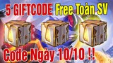 UTS Channel | Nhận 5 GIFTCODE Free Toàn Server Ngày 10/10 ? | Code DTDV mùa Đông 2021 FREE