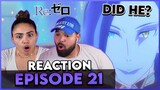 Roswaal did that? What do you think? - Re:ZERO Season 2 Episode 21 REACTION