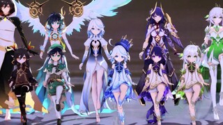提瓦特五神打起来，谁最强！