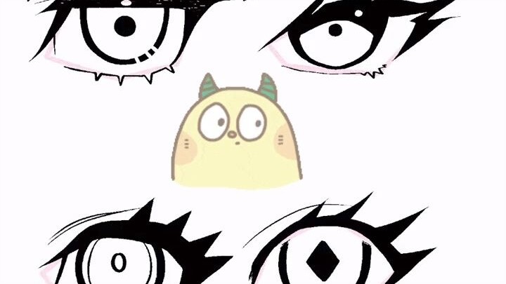 【คาวาอิเซนเซย์】สอนวาดตา 4 แบบในครั้งเดียว